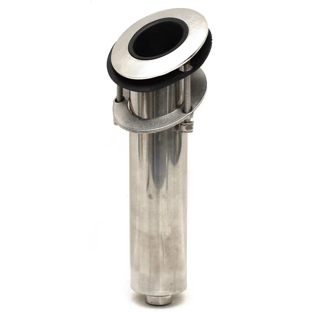 Whitecap Boat Rod Holder 6271 - 30 Degree Flush Mount Stainless