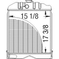 Tractor Radiator Fits Massey Ferguson 50
