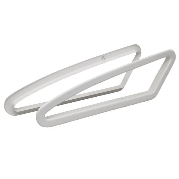 Sea Ray Boat Trim Ring 2123686 - 2123684 - White Plastic (set of 2)
