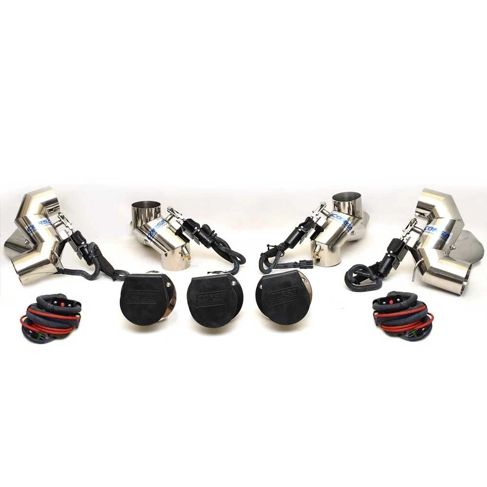 Cobalt Boat Corsa Exhaust Kit 481625 - 4 Inch Stainless 82581