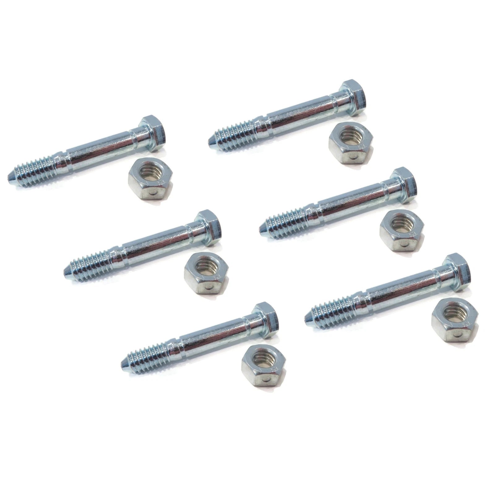 (pack of 6) Shear Pin Bolt & Nut for John Deere Snowblower 1332DDE, PC2836 Snow