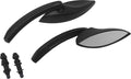 HardDrive Black Elliptical Side Mirrors for Harley Davidson 2014-2017