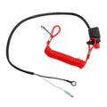 Kill Switch Kill Switch Black and Red Boat for Outboard Engine Motor Easy