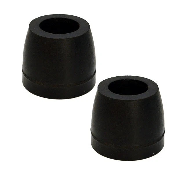 Craton Boat End Cap Rollers ESR244 - 2 1/2 Inch Black Rubber (pair)