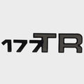 Ranger Boat Raised Emblem Decal 7604286 - 177TR Sticker Gray Black
