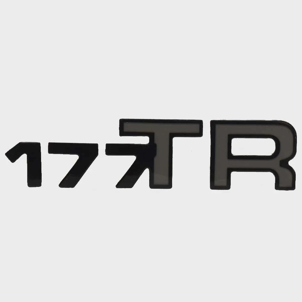 Ranger Boat Raised Emblem Decal 7604286 - 177TR Sticker Gray Black