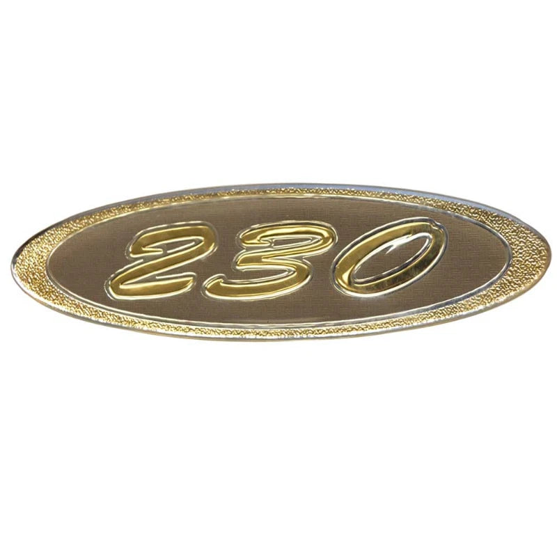 Crownline Boat Raised Decal 40101 - 230 Gold Tan Vinyl