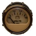 Faria Boat Volt Gauge VPC020B - 2 Inch Titanium Beige