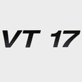 Crestliner Boat Model Decal 2201977 - VT 17 Black Sticker