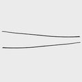 Tracker Boat Graphic Decals 169743 - 169745 - Black Stickers (set of 2)