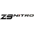 Nitro Boat Raised Emblem Decal 137081 - Z-9 Black - Red Sticker