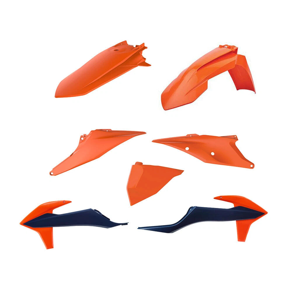 CEMOTO Plastics Kit for KTM 250 EXCF 2020-2022 (75C-911-04)