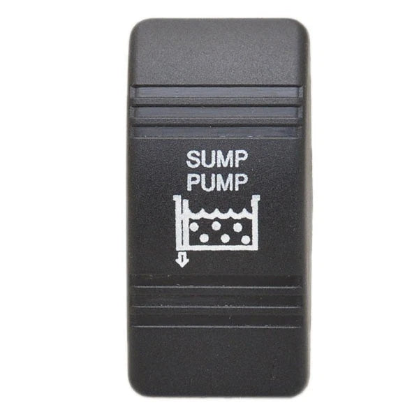 Carling Boat Contura III Rocker Switch Actuator - Sump Pump Non-Lit