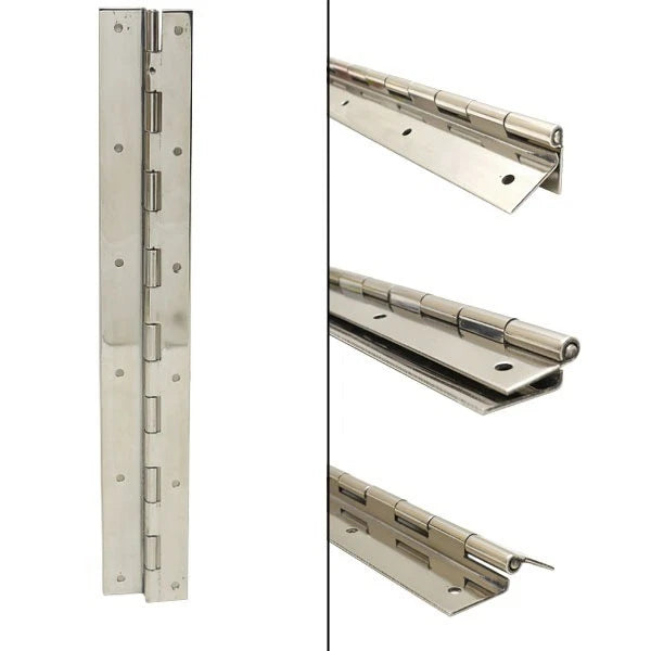 Sea Ray Boat Offset Hinge 1705776 - 15 7/8 Inch Stainless Steel