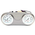 Lund Boat Gauge Panel 2337235 - Mercury Gray 10 3/4 X 4 5/8 Inch