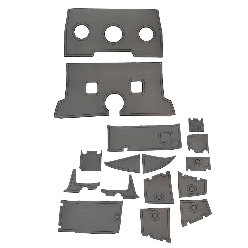 Larson Boat Non-Skid Deck Mats 8137932 - MarineMat Gray 8137928 (16PC)