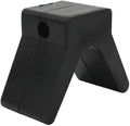 2 Inch Mounting Width Boat Trailer Black Molded Rubber V Bow Stops