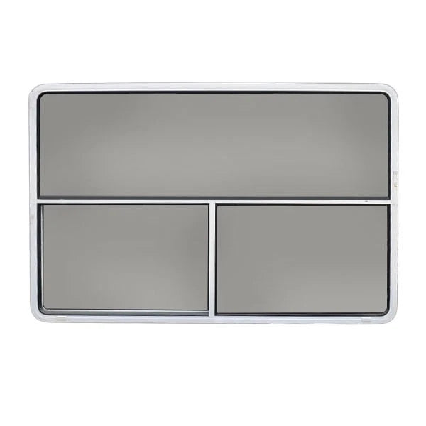 Storm-Tite Boat Sliding Window RVW019306-2 - 77 X 49 Inch Smoke
