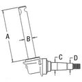 1704-3500 - Spindle Fits Case/Internati Onal Harvester