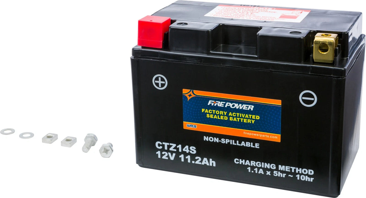 Fire Power Ctz14S Sealed Motorcycle Battery – Fits Yamaha XVS95CR & KTM 1190