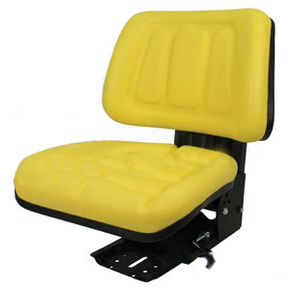 T333YL Yellow Universal Trapezoid Seat Fits Case/Internati Onal Harvester