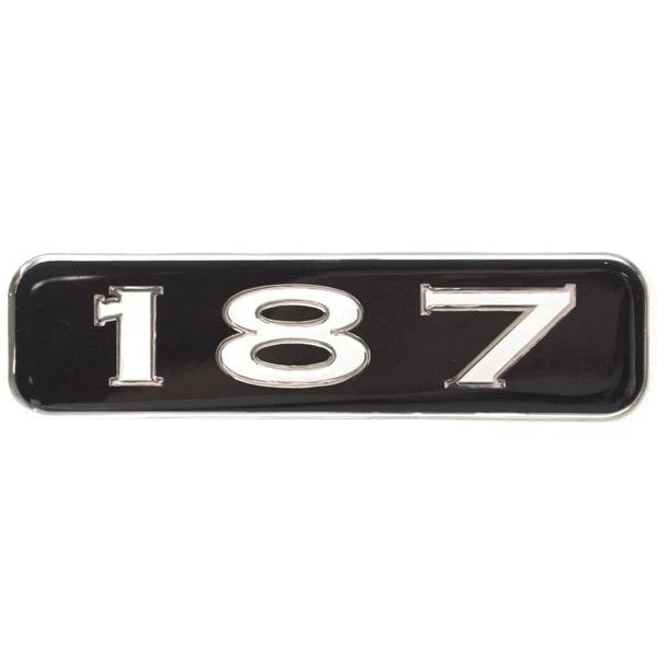 Ranger Boat Number Decal 7C326 - 187 Vinyl 8 X 3 Inch