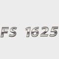 Lowe Boat Decal 2317011 - FS 1625 Silver 9 7/8 X 1 3/4 Inch