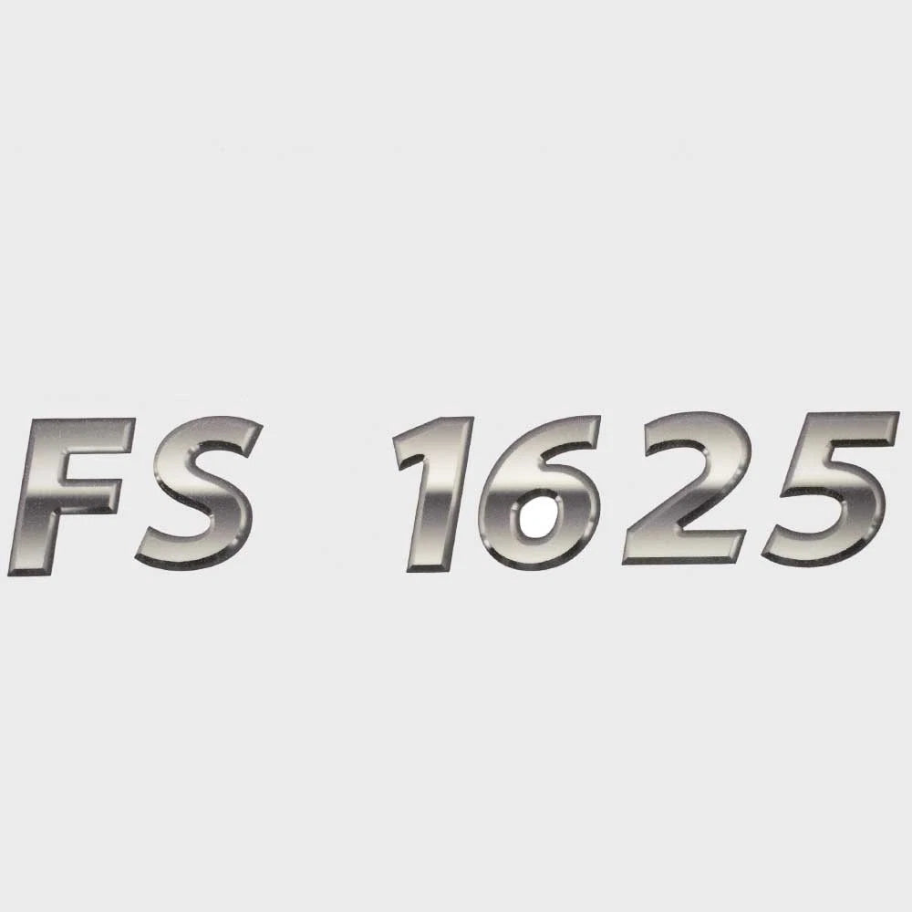 Lowe Boat Decal 2317011 - FS 1625 Silver 9 7/8 X 1 3/4 Inch