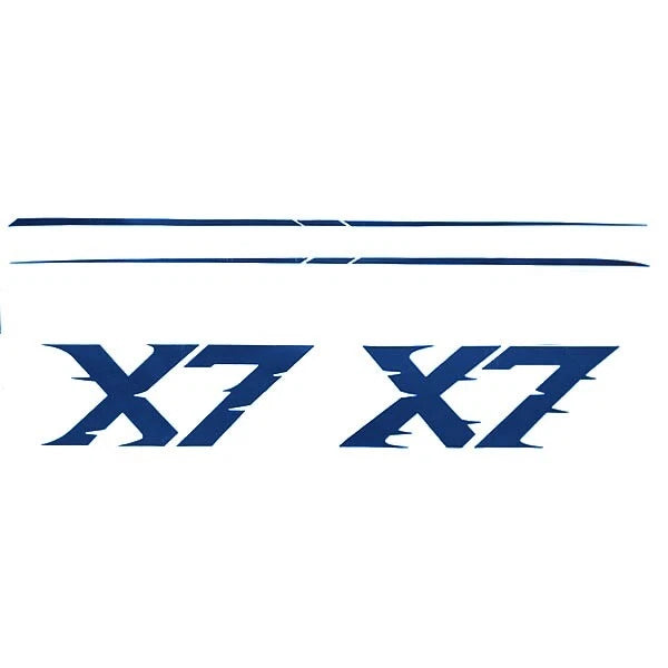 MasterCraft Boat Model Decal Kit 7506013K - X7 Mediterranean Blue