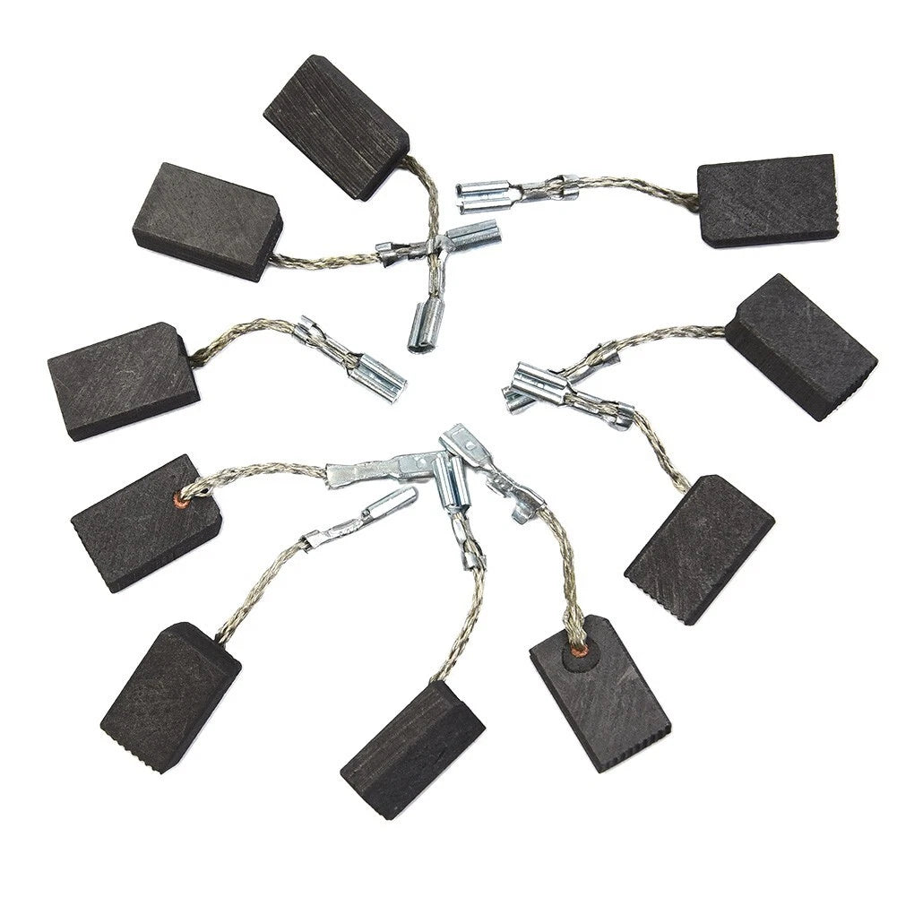 10pcs Carbon Brushes for Angle Grinder WQ 1400/WQ 1000/WQ Accessories
