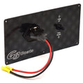 G3 Boat Trolling Motor Panel 73422603 - Faux Carbon Fiber with Receptacle