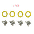 4PCS 10-79953Q04 18-2244 for Mercury Marine MerCruiser Gear Case Drain Screw Kit