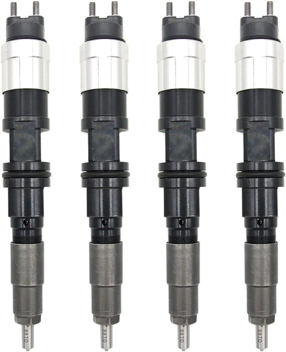 4Pcs Common Rail Injector Assembly 095000-8810 0950008810 for John Deere Engine