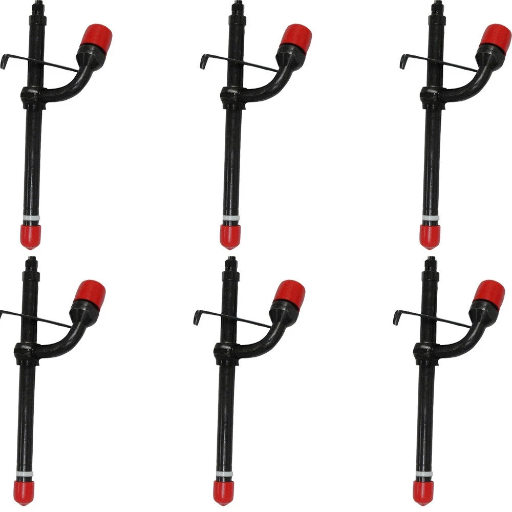 6 Pack: Fuel Injector Fits John Deere Replaces AR90023