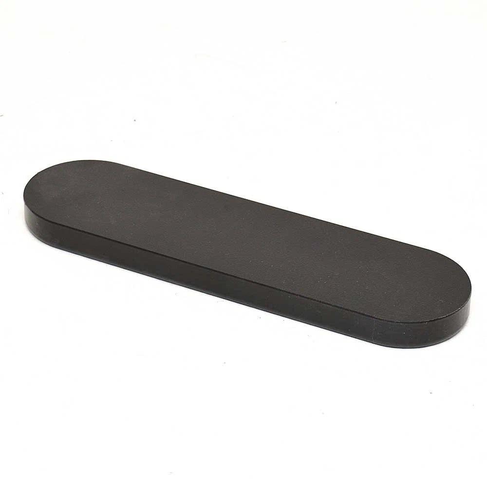 Lowe Boat Backing Plate - 10 3/4 X 3 Inch Black Starboard