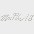 Lund Boat Brand Decal 1988307 - Mr Pike 18 Silver Metallic Sticker