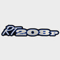 Ranger Boat Raised Emblem Decal 337827 - RT208P Blue Sticker