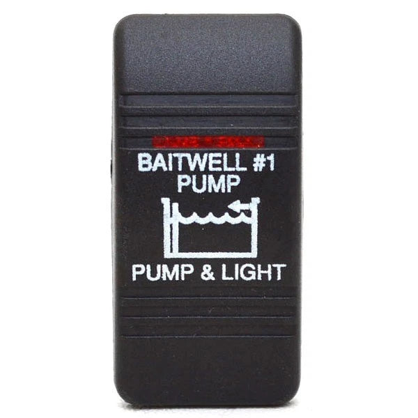Carling Boat Contura III Rocker Switch Actuator - Baitwell Pump Light