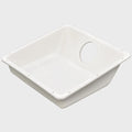 Erwin Cole Boat Tub 005-066 - 21 1/2 X 22 Inch White Plastic