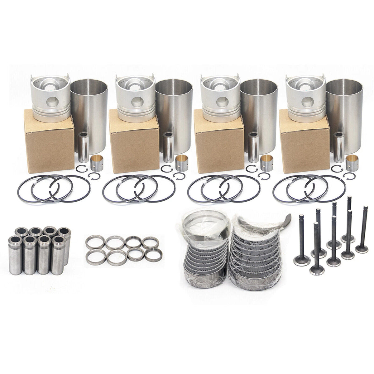 Overhaul Rebuild Kit (gasket Free Kit) for Komatsu 4D94 4D94E 4D94-2 Engine