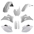 POLISPORT PLASTIC KIT + FORK GUARDS YAMAHA YZ250F 06-07, YZ450F 06-07, WHITE