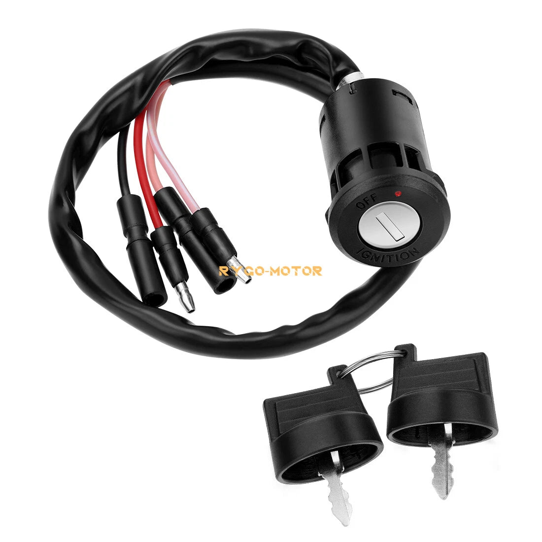 Ignition Key Switch for Honda 300 TRX300 Fourtrax 2x4 1990-1992 1993-2000 ATV