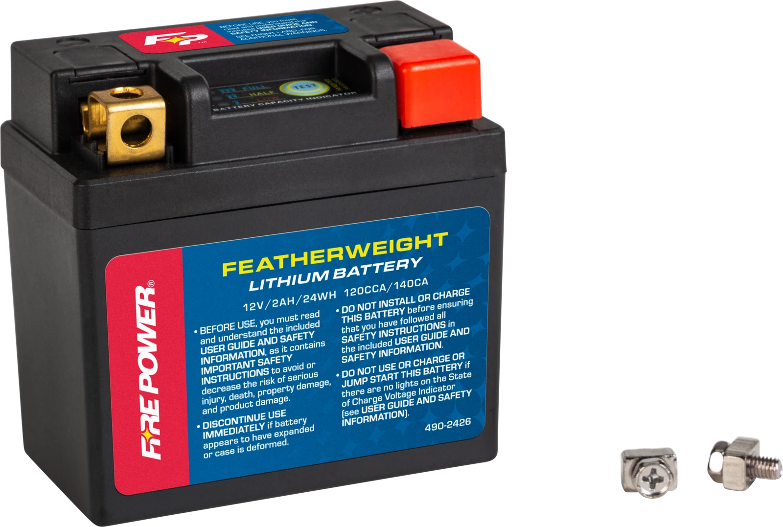 FIRE POWER Featherweight Lithium Battery 120 CCA 12V for Marine & RV