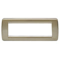 Vimar Boat Switch Cover Plate 16756.34 - 7 3/4 X 3 1/4 Brushed Nickel