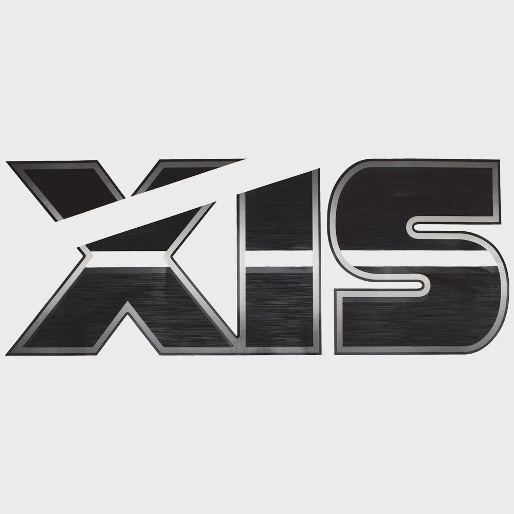 Axis Boat Logo Decal 5974641 - XIS Black - Gray Sticker (STBD)