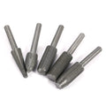 5PCs Metal Cutter Drill Bits Rotary Bits Rasp for Steel Grinding Carving Tools