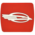 Chaparral Boat Dash Decal 14.00362 - Sunesta Red Silver 2009