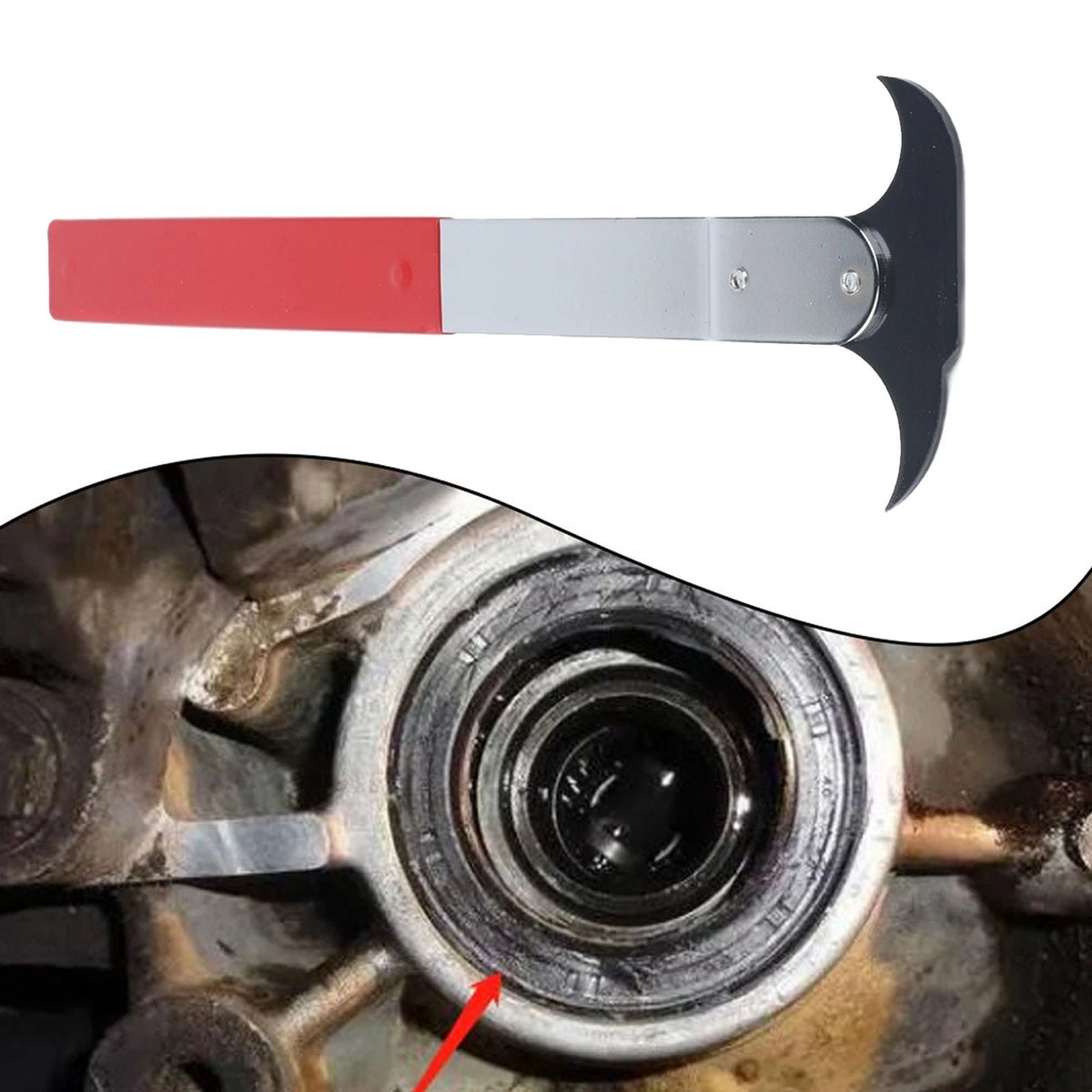 Double End Oil Seal Puller with for Multi Purpose Hook Tool for Auto Repair