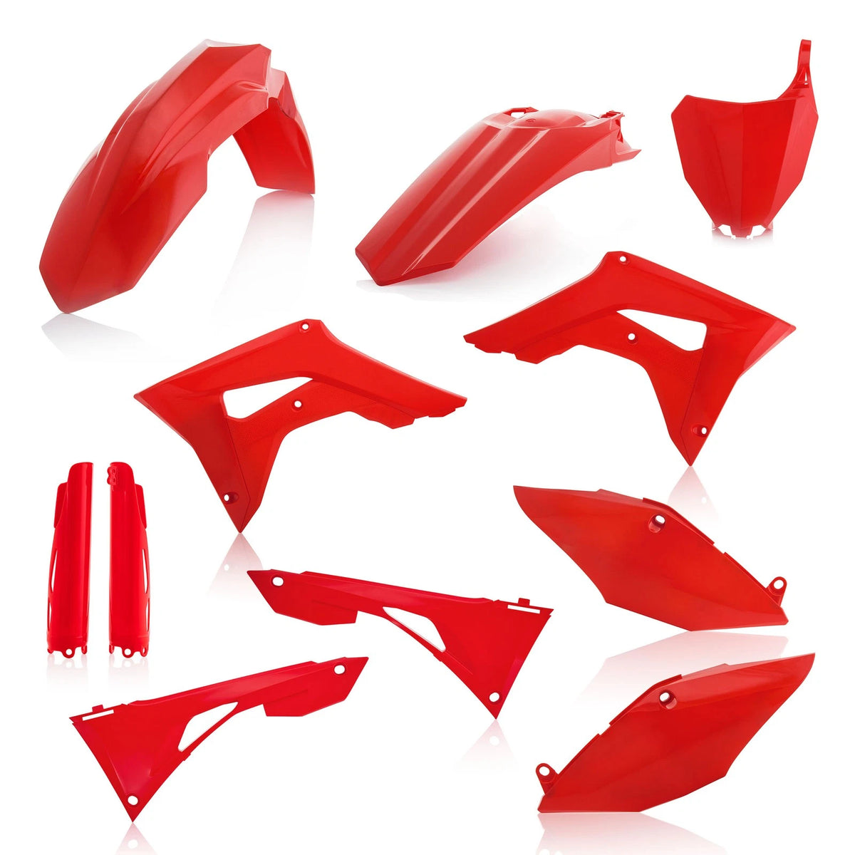 ACERBIS Full Plastic Kit Red for Honda CRF450R & CRF250R 2019-2022