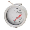 Livorsi Boat Trim Gauge LMTMOPL - OMC Evinrude 2 3/8 Inch Silver